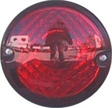 FANALE RETRONEBBIA ROSSO PER CAMPER ARCA-SEA-LAIKA-TRIGANO