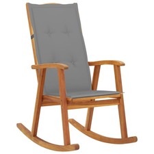Sedia a Dondolo in Legno
