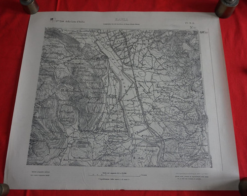 Rara carta mappa - rara,