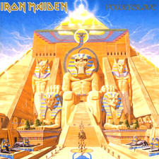 IRON MAIDEN POWERSLAVE  LP