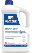 Sanitec, Luxor Blue Iris, Crema Di Sapone Profumata Idratante Con Glicerina E An