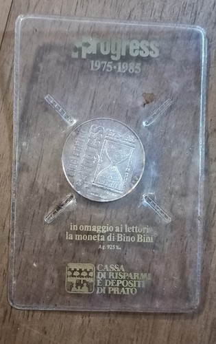 Medaglia argento cassa - medaglia,