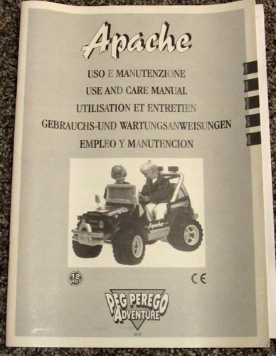 Peg perego apache ruote jeep - perego,