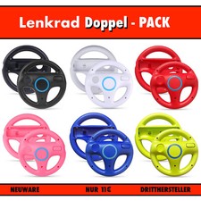 Due/2x Wii Wheel Racing