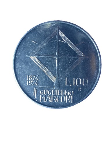 Moneta 100 lire guglielmo - da,