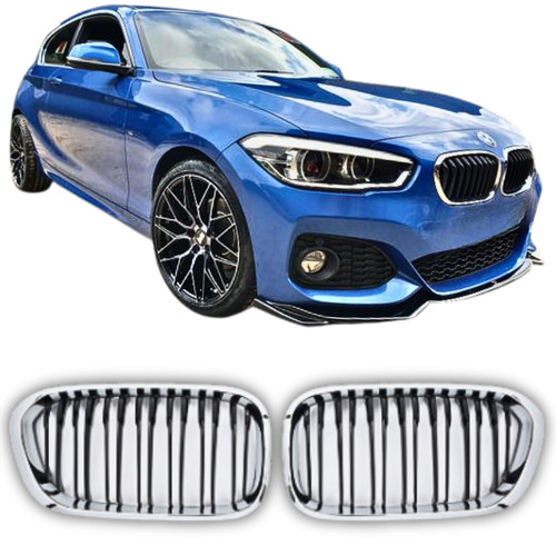 Calandre chrome noir - chrome, bmw
