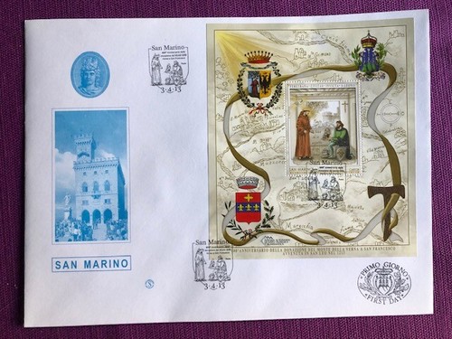San marino 2013 fdc donazione - san,