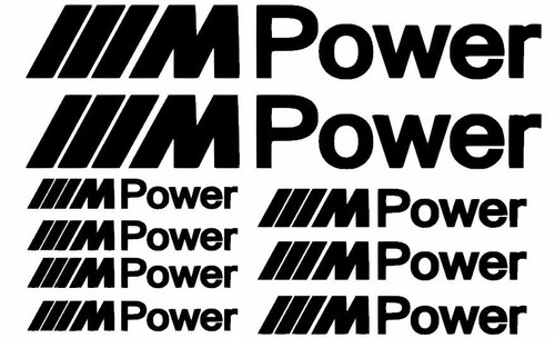 Stickers bmw mpower sport - 9,