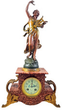 ANTICO orologio da camino