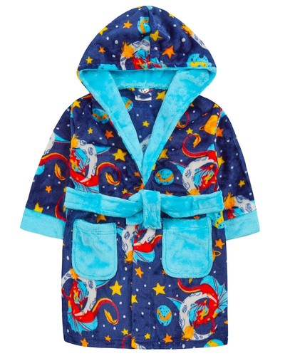 Accappatoio blu navy bambini - navy,