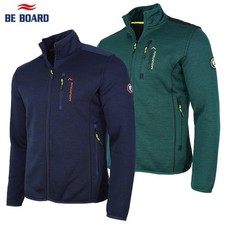 Giacca uomo invernale termica in felpa tecnica full zip BE BOARD M L XL XXL 3XL