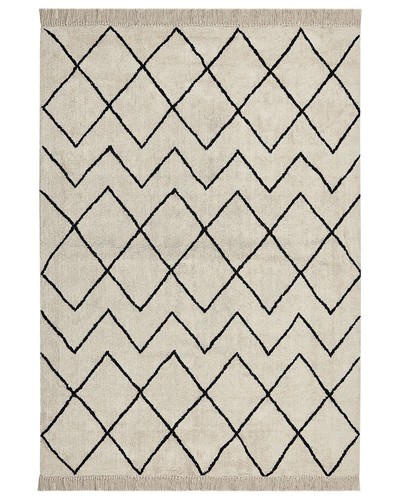 Tappeto geometrico cotone