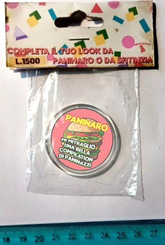 Spilla paninaro sfitinzia - paninaro,