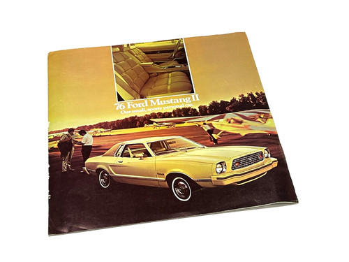 Brochure ford mustang - mustang, 1976