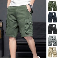 Pantaloni Corti Cargo Uomo In