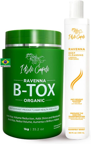 Organic hair treatment kit - organic,