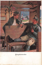 Cartolina WW1 compagni di