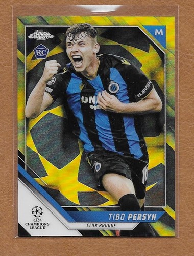 2022 topps chrome uefa tibo - topps,
