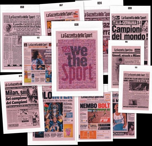 Figurine storia dello - dello, sport