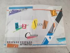 vespa 50 automatica poster libretto opuscolo libro book brochure Broschüre 