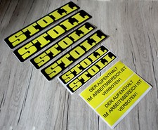 Adesivo Stoll trattore pala