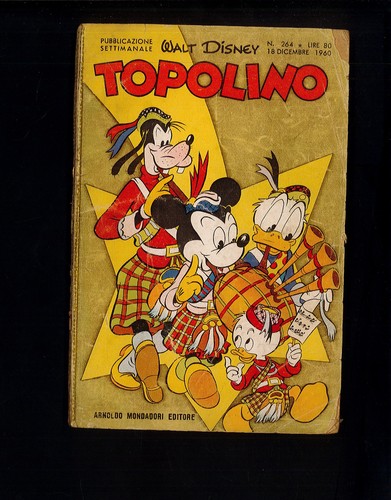 Topolino libretto 264 del - topolino, n.264