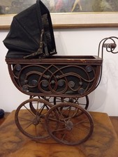 Antica carrozzina per - , bambole