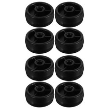  8 Pcs Accessorio Per Attrezzature Il Fitness Ruote Piroettanti in Plastica
