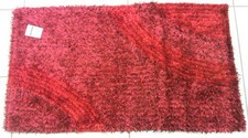Tappeto Shaggy Rosso 60 x 105