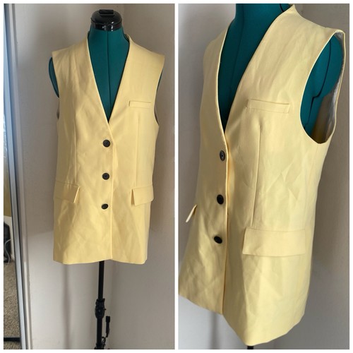 Gilet lungo senza maniche zara - senza,