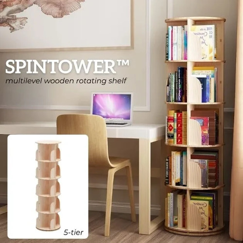 Libreria girevole spintower - girevole,