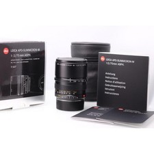 Leica M 75mm F2 APO-Summicron-M ASPH 11637 in Very Good Condition With Box