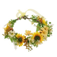  Fascia per capelli con fiori