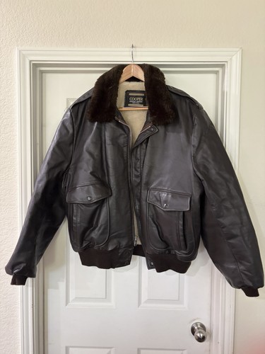 Giacca pelle marrone cooper - di,