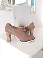  Scarpe FRANCESINE "MANAS" tg 40 Tortora 100% PELLE TACCO COMODO