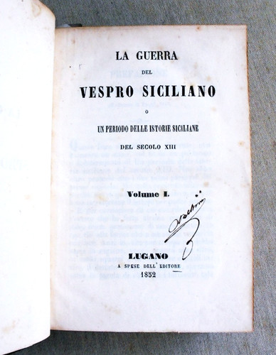 Guerra del vespro siciliano - la,