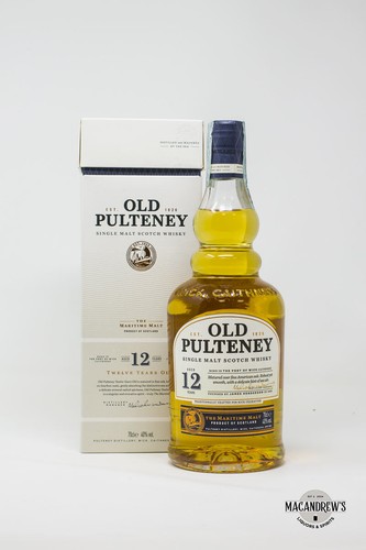 Scotch whisky old pulteney - whisky,