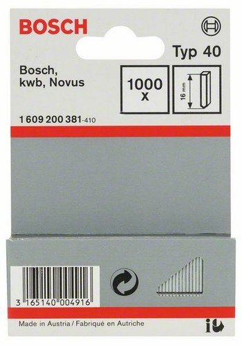 Penna bosch tipo - bosch, mm