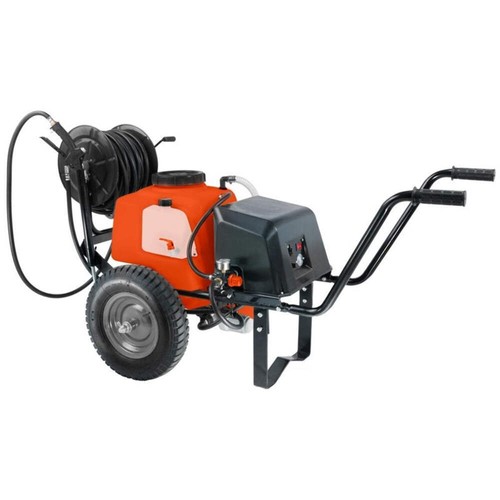 Pompa con carriola batteria - pompa,