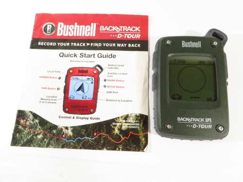 Bushnell backtrack gps tour - gps, d-tour