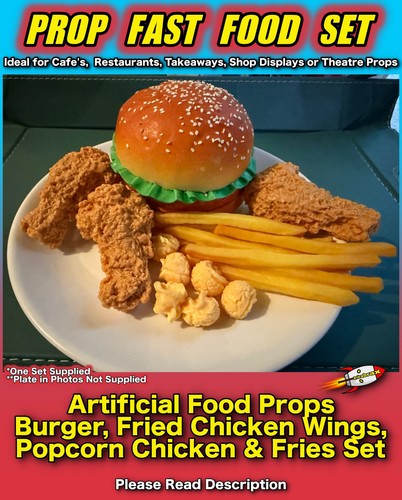 Artificial fast food prop - fast,