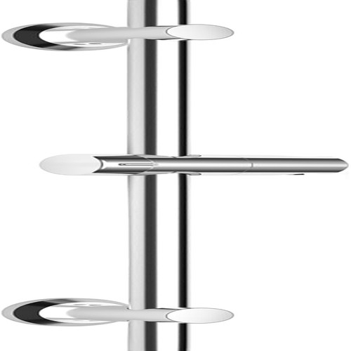 Asta doccia acciaio inox - asta,