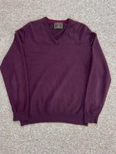 Maglione Purdey Burgundy 100%