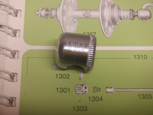 Tappo leva campagnolo 1301 - qr,