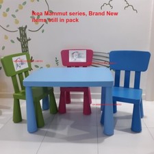 Nuovissimi tavoli per sedie per bambini IKEA MAMMUT, Interno/Esterno multicolore