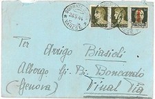 12116  ITALIA RSI - STORIA POSTALE: BUSTA 1944
