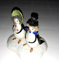 STATUINA COPPIA PINGUIN S