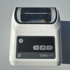 TESTATA Zebra ZD420 Trasferimento Termico Stampante Etichette Codice a Barre LAN USB Bluetooth