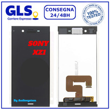 DISPLAY TOUCH SCREEN ORIGINALE SONY XPERIA XZ1 G8341 G8342 SCHERMO VETRO NERO