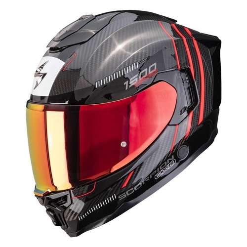 Casco integrale moto scorpion - casco,